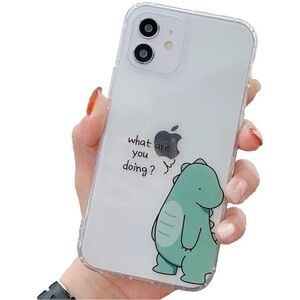 Cute Dinosaur iPhone Case - iPhone 15 Pro